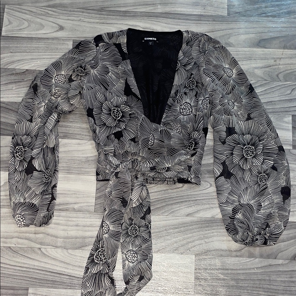 Floral top from Express